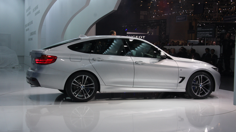 Illustration for article titled The BMW 3-Series GT Showing Its Butt In Geneva